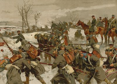 Battaglia della Lisaine, Guerra franco-prussiana, 15-17 gennaio 1871 da Georg Koch